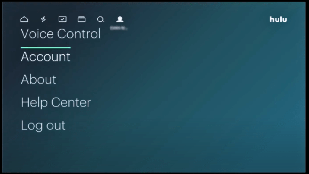 hulu account setting