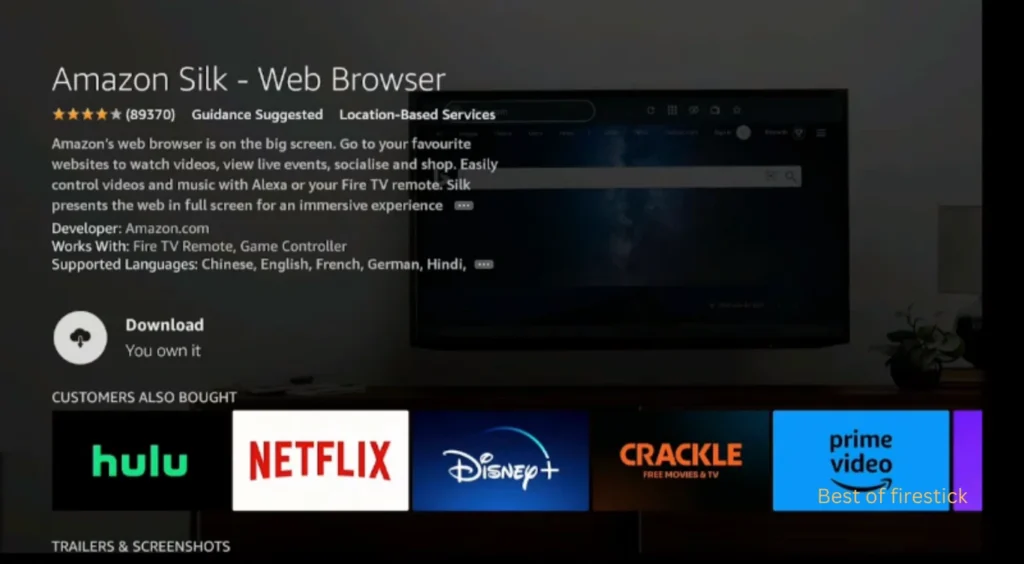 Amazon-silk-browser-downlaoding-on-firestick-best-of-firestick