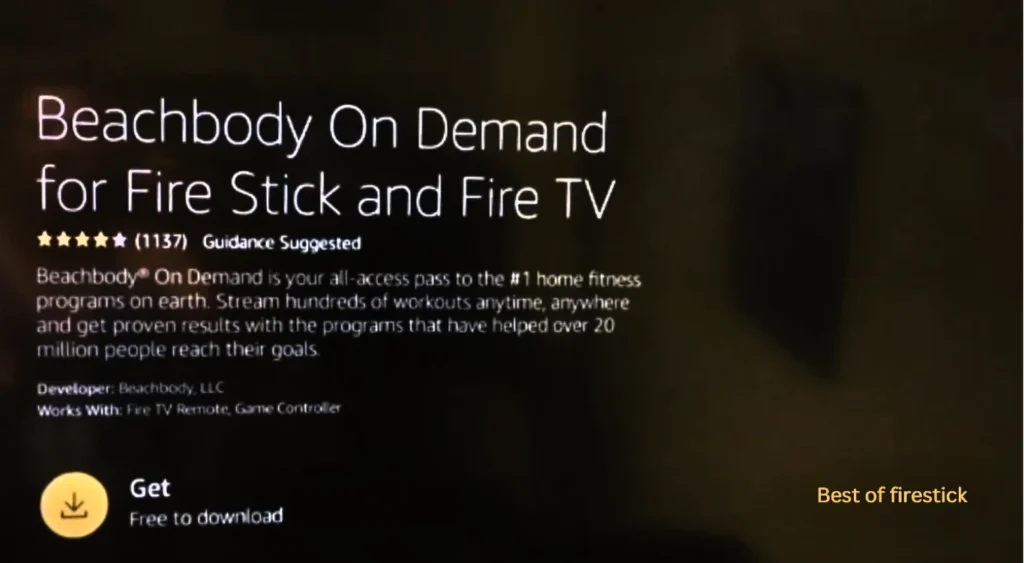 Downloading-BeachBody-vod-app-on-firestick-best-of-firestick